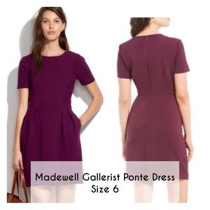 madewell • gallerist ponte dress